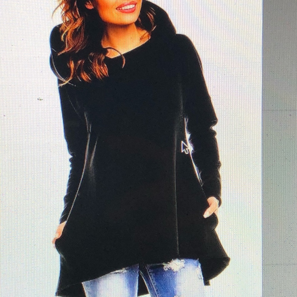 Awama high-low hoodie